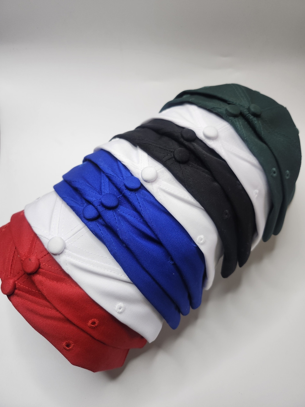 Baseball caps - solid-color adjustable - Picture 3 of 8